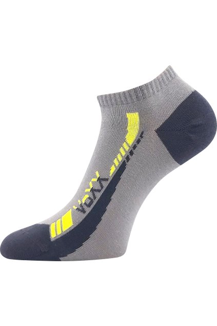 ponožky Rex 19 - šedá (Velikost 35-38 (23-25), 3 pár)