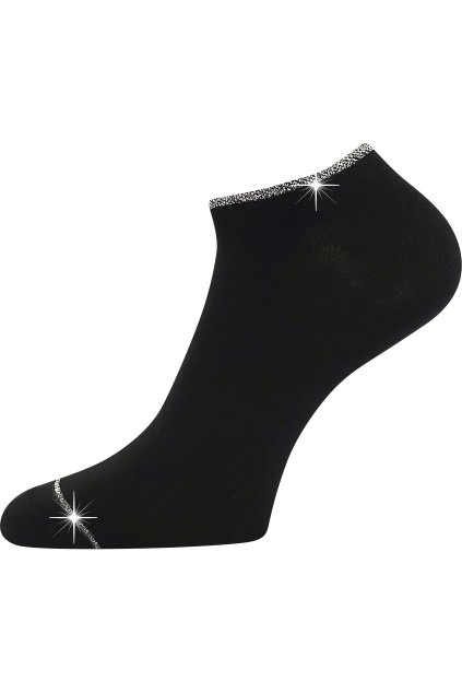 ponožky Faluxana - černá (Velikost 35-38 (23-25), 3 pár)