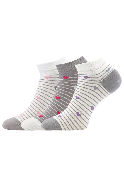 ponožky Faxi - mix A (Velikost 35-38 (23-25), 3 pár)