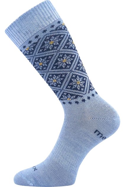 ponožky Nordkapp - světle modrá (Velikost 35-38 (23-25), 1 pár)