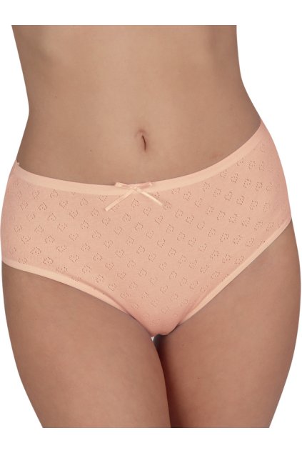 Vysoké kalhoty K 800 pro plnoštíhlé do 3XL lososová