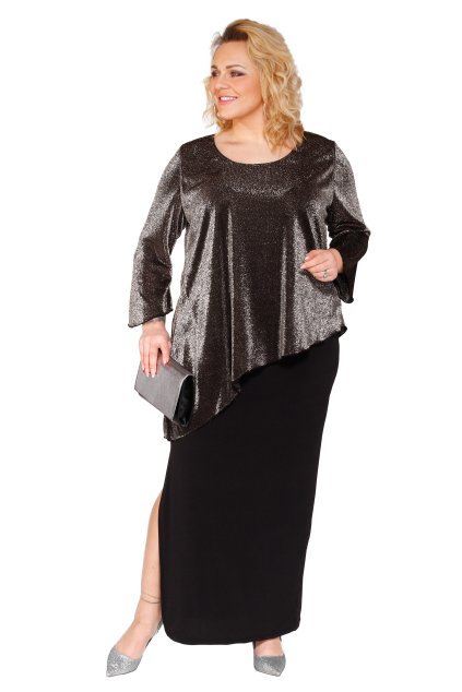 spolecenske saty pro plnostihle aida