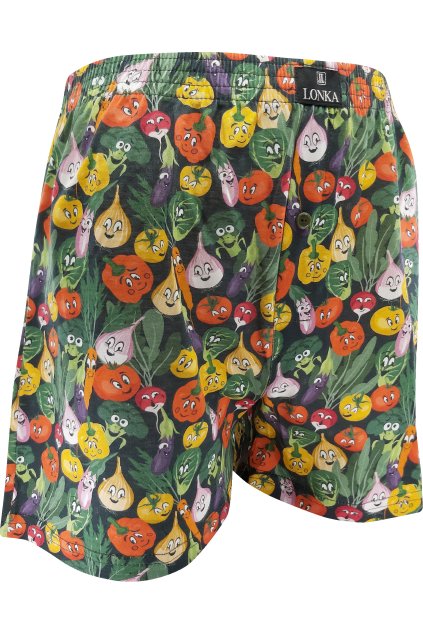 trenýrky Karlos IMAGE - zelenina (Velikost M, 1 ks)