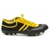 ARNO K01 černo žluté pánské gumotextilní kopačky