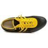 ARNO K01 černo žluté pánské gumotextilní kopačky