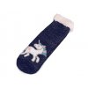 Dětské ponožky zimní s protiskluzem a lurexem jednorožec  L9290650
