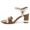 Tamaris 1-28033-24 bílo hnědé dámské sandály