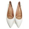 VIZZANO 1185-702 bílé dámské lodičky na podpatku