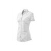 Dámská košile z popelínu (100% bavlna) krátký rukáv Chic