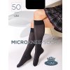 podkolenky MICRO knee-socks 50 DEN - beige (Velikost uni, 6 pár)