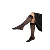 podkolenky LADY knee-socks 17 DEN / 2 páry - nero (Velikost uni, 6 ks)