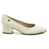 Modare 7340-100 krémové dámské lodičky na podpatku