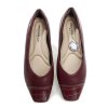 Piccadilly 147180-1 bordó dámské lodičky