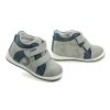 Wojtylko 2T23702 šedo modré dětské polobotky