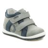 Wojtylko 2T23702 šedo modré dětské polobotky