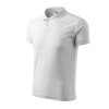 Pique Polo Polokošile pánská Pique, 65 % bavlna, 35 % polyester (složení se může lišit - barva 03 - 97 % bavlna a 3 % viskóza, barva 12 - 85 % bavlna, 15 % viskóza) (Barva bílá, Velikost - cisla,pismena S)