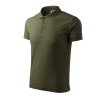 Pique Polo Polokošile pánská Pique, 65 % bavlna, 35 % polyester (složení se může lišit - barva 03 - 97 % bavlna a 3 % viskóza, barva 12 - 85 % bavlna, 15 % viskóza) (Barva bílá, Velikost - cisla,pismena S)