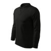 Single J. LS Polokošile pánská Single Jersey, 100 % bavlna (Barva bílá, Velikost - cisla,pismena S)