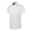 Flash Košile pánská Plátnová vazba, 60 % bavlna, 40 % polyester, slim fit (Barva bílá, Velikost - cisla,pismena S)