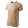 Basic Tričko pánské Single Jersey, 100 % bavlna (složení se může lišit - barva 03 - 97 % bavlna a 3 % viskóza, barva 12 - 85 % bavlna, 15 % viskóza), silikonová úprava (Barva bílá, Velikost - cisla,pismena XS)