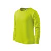 Fit-T LS Triko dětské Single Jersey, 100 % bavlna (barva 12 - složení se může lišit - 85 % bavlna, 15 % viskóza) (Barva bílá, Velikost - cisla,pismena 110 cm/4 roky)