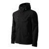 Nano Softshellová bunda pánská Softshell: 96 % polyester, 4 % elastan (složení se může lišit - 100 % polyester), NANOtex® povrchová úprava TPU membrána perforovaný micro fleece: 100 % polyester voděodolnost 5 000 mm, prodyšnost 600 g/m²/24 hod (Barva černá, Velikost - cisla,pismena S)
