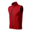 Exit Fleece vesta unisex Fleece, 100 % polyester, antipilingová úprava (Barva bílá, Velikost - cisla,pismena XS)