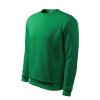 Essential Mikina pánská/dětská Výplňková pletenina, vnitřní strana počesaná 65 % bavlna, 35 % polyester (Barva bílá, Velikost - cisla,pismena M)