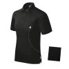 Resist Heavy Polo Polokošile pánská Pique, 100 % předsrážená bavlna (Barva ebony gray, Velikost - cisla,pismena S)