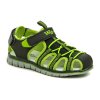 Wojtylko 5S24440C černo zelené dětské sandály