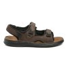 Josef Seibel 10236 hnědé pánské nadměrné sandály