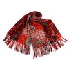 Šátek / šála typu kašmír s třásněmi, spirály 70x180 cm L870828
