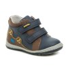 Wojtylko 1T24387 modro hnědé dětské polobotky