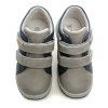 Wojtylko 2T24387 šedo modré dětské polobotky