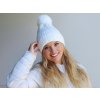 Dámská / dívčí zimní čepice s bambulí Emi Ross L870758