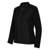 Cross Hybridní bunda dámská Plátnová vazba: 100 % polyamid, vodoodpudivá úprava výplň: 100 % polyester Softshell: 90 % polyester, 10 % elastan, vodoodpudivá úprava, 250 g/m² Podšívka: 100 % polyester (Barva námořní modrá, Velikost - cisla,pismena XL)