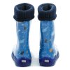 Demar 0033 dětské modré gumáky