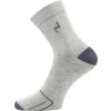 ponožky Broger 01 - šedá melé (Velikost 39-42 (26-28), 3 pár)