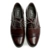 Tapi A-7579 tmavě hnědá pánská společenská obuv