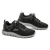 Skechers 232698-BKCC černé pánské polobotky
