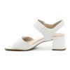 Tamaris Comfort 8-88317-44 bílé dámské sandály na podpatku