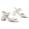 Tamaris Comfort 8-88317-44 bílé dámské sandály na podpatku