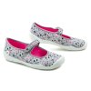 Befado 114y520 šedo růžové dětské baleríny (Velikost 31)