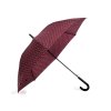 Pánský vystřelovací deštník se vzorem L530103 (Varianta 1 bordó sv.)