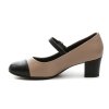 Piccadilly 110185-2 béžovo černé dámské lodičky (Velikost 41)