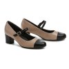 Piccadilly 110185-2 béžovo černé dámské lodičky (Velikost 41)