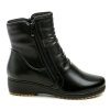 Scandi 262-0227-A1A černé dámské zimní boty (Velikost 37)