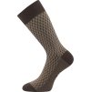 ponožky Žeryk - hnědá (Velikost 39-42 (26-28), 3 pár)