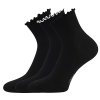 ponožky Sophia - mix černá (Velikost 35-38 (23-25), 3 pár)