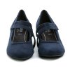 Jana 8-24363-42 navy dámská letní obuv šíře H (Velikost 40)
